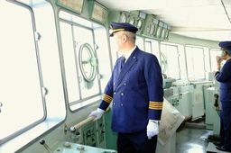 国鉄の連絡船従事員（昭和50～60年代）の再現